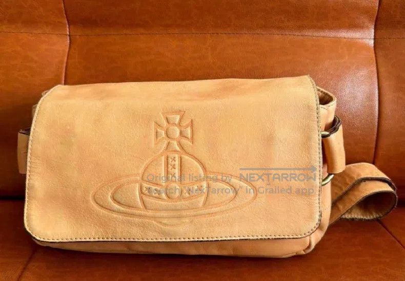 Vivienne Westwood Vivienne Westwood size os Beige Cowhide Crossbody Bag Size ONE SIZE - 1 Thumbnail