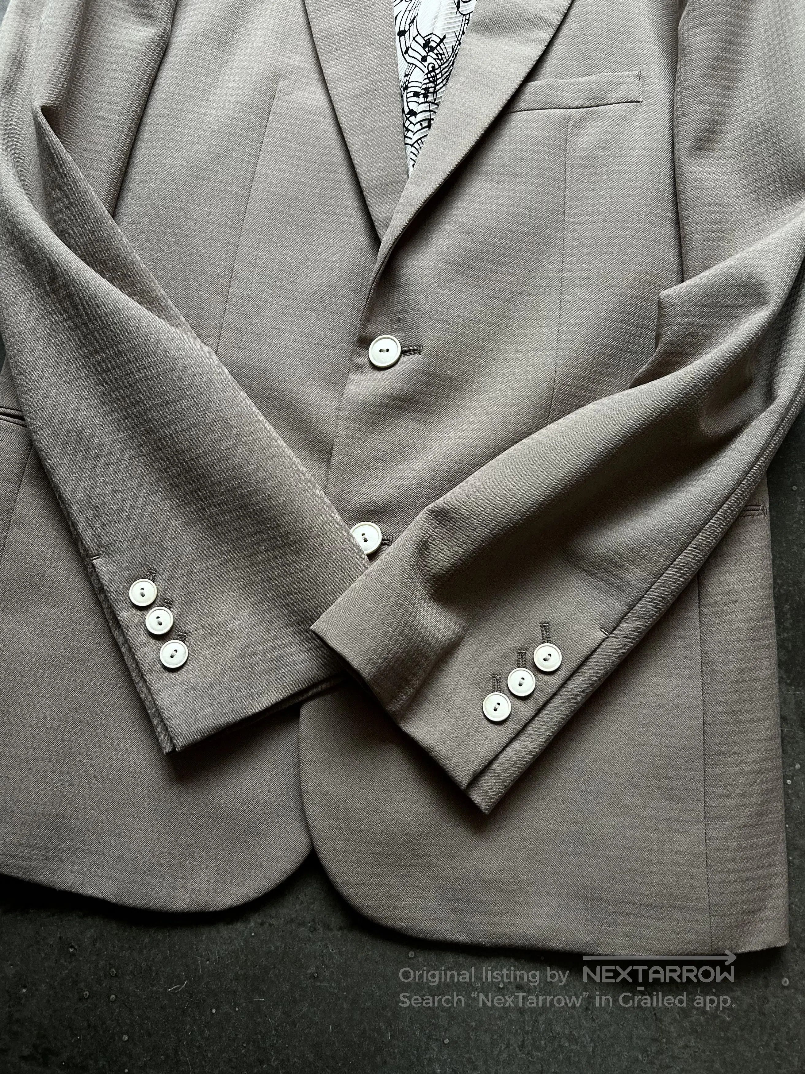 Number (N)ine Number (N)ine 07 Notch Lapel Suit. Size US M / EU 48-50 / 2 - 5 Thumbnail