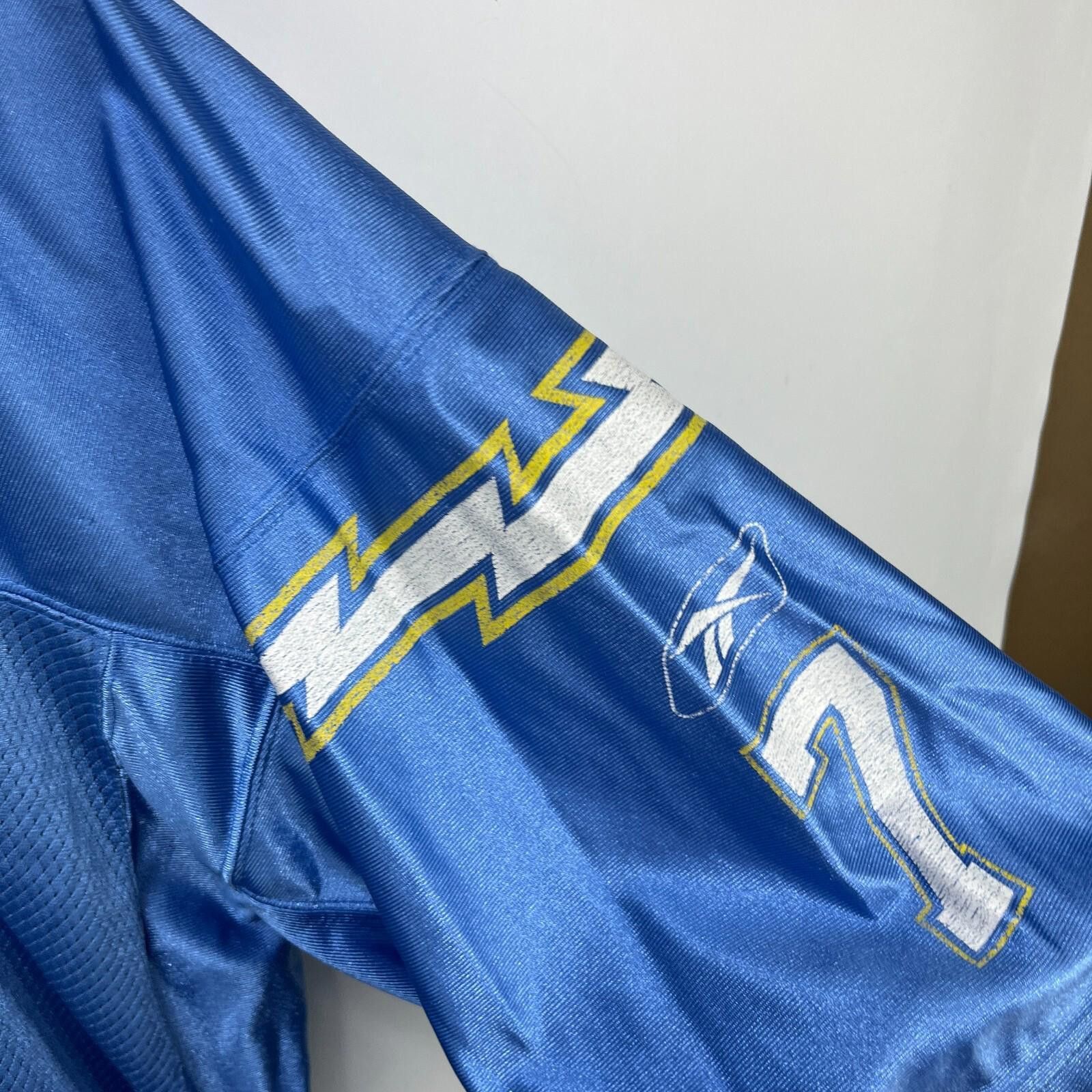 Reebok Vintage Reebok Doug Flutie NFL Jersey XL San Diego Chargers Size ONE SIZE - 4 Thumbnail