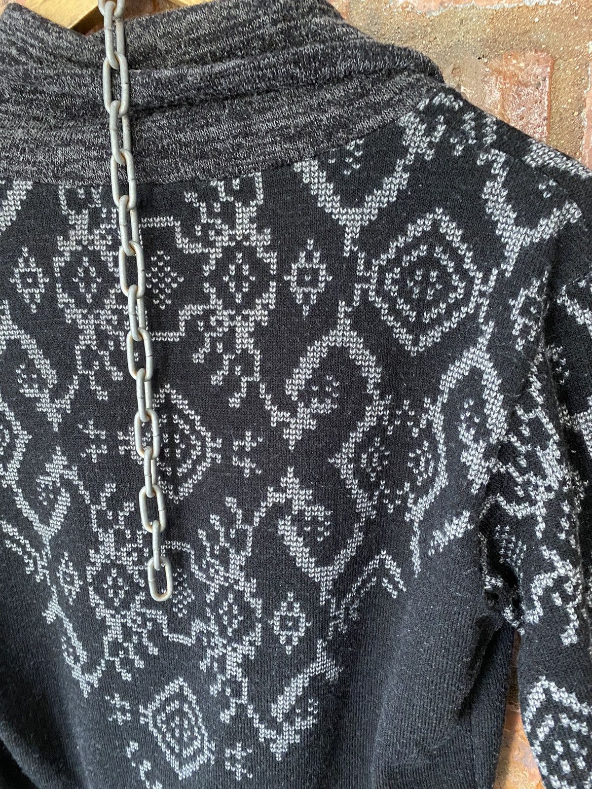 Tornado Mart 🔥🔥 Tornado Mart Knits native Jacquard tribal cardigan Size US M / EU 48-50 / 2 - 12 Thumbnail