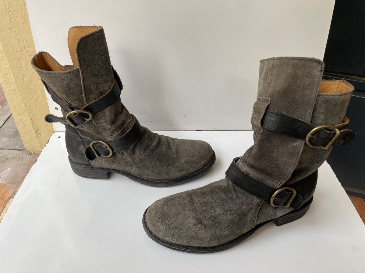Fiorentini + Baker Fiorentini + Baker Eternity Gray Leather Women Boots EUR 36 Size US 6 / IT 36 - 10 Thumbnail
