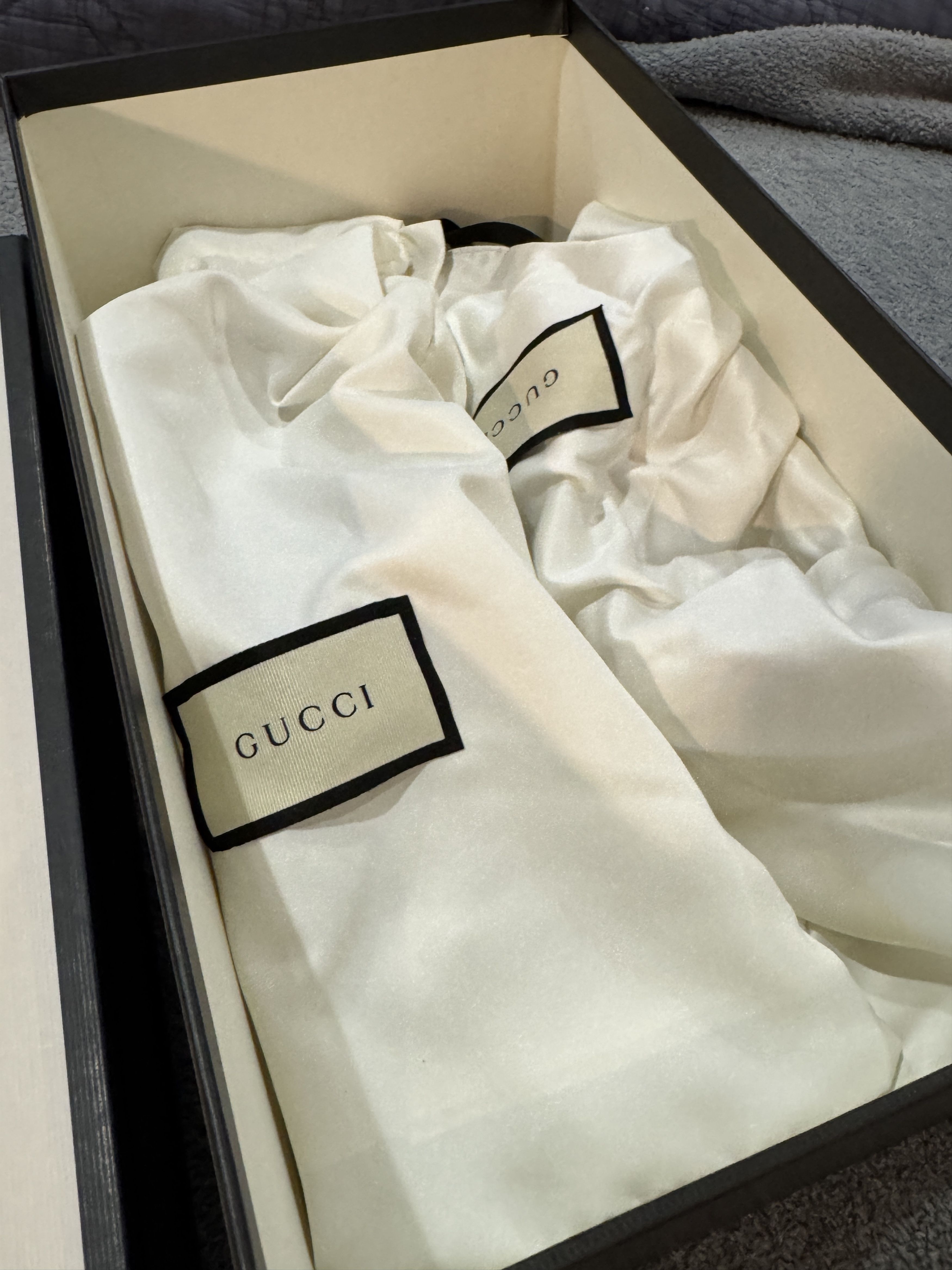 Gucci Gucci Ace Tiger Heel Sneakers – White – Size EU 45 Size US 6.5 / EU 39-40 - 7 Thumbnail