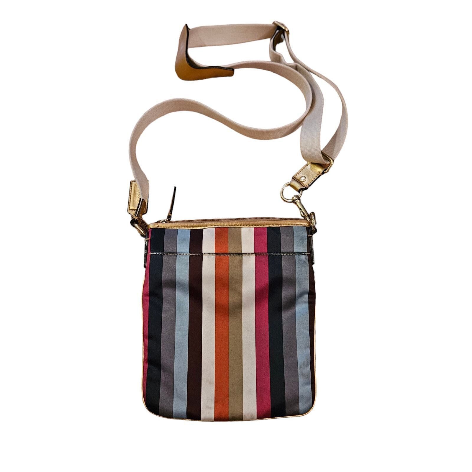 Coach Coach Legacy Stripe Crossbody Swing Bag Swingpack Purse Size ONE SIZE - 2 Thumbnail