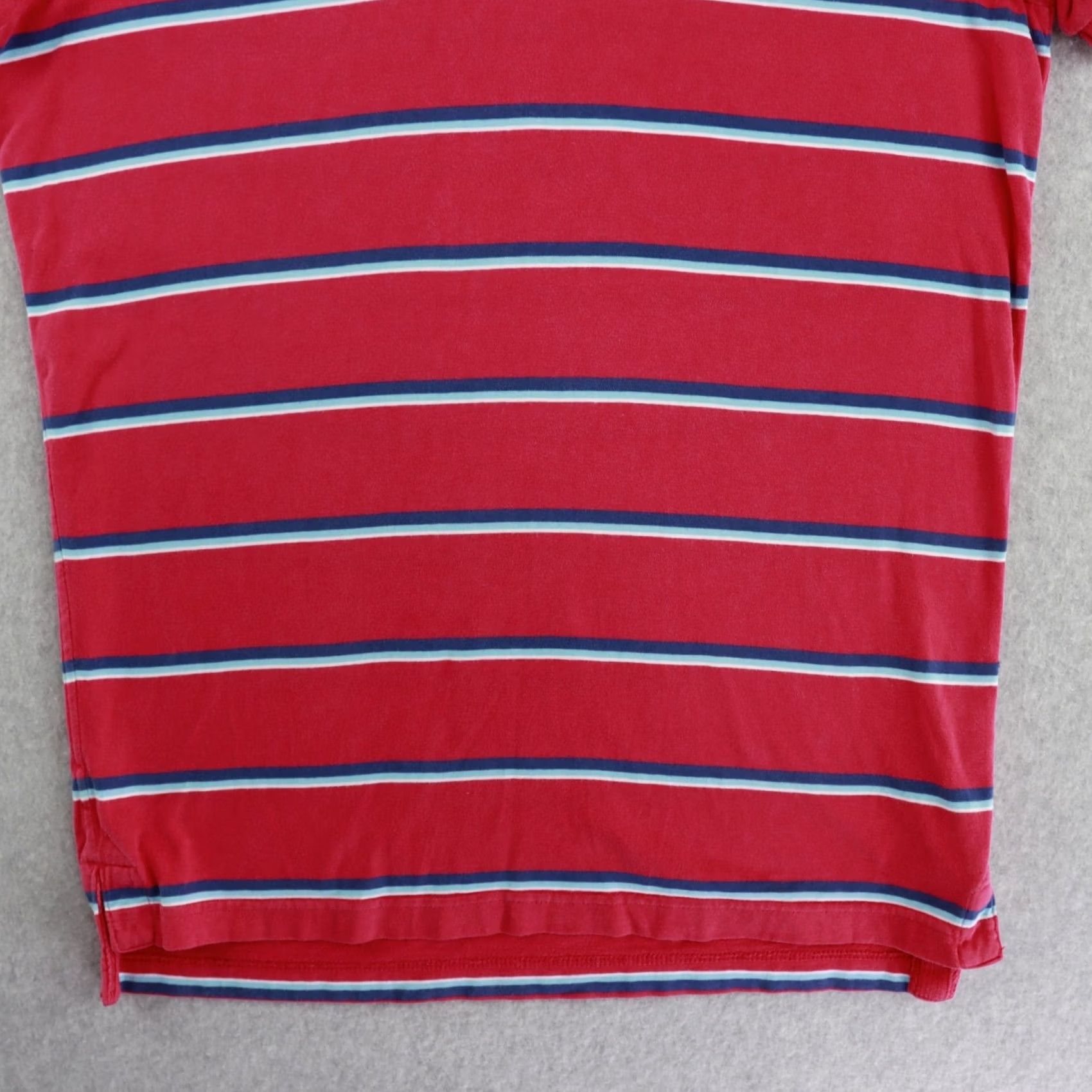 Abercrombie & Fitch Abercrombie & Fitch Polo Shirt Adult Large Red Slim Moose Shirt Mens Size US L / EU 52-54 / 3 - 6 Thumbnail