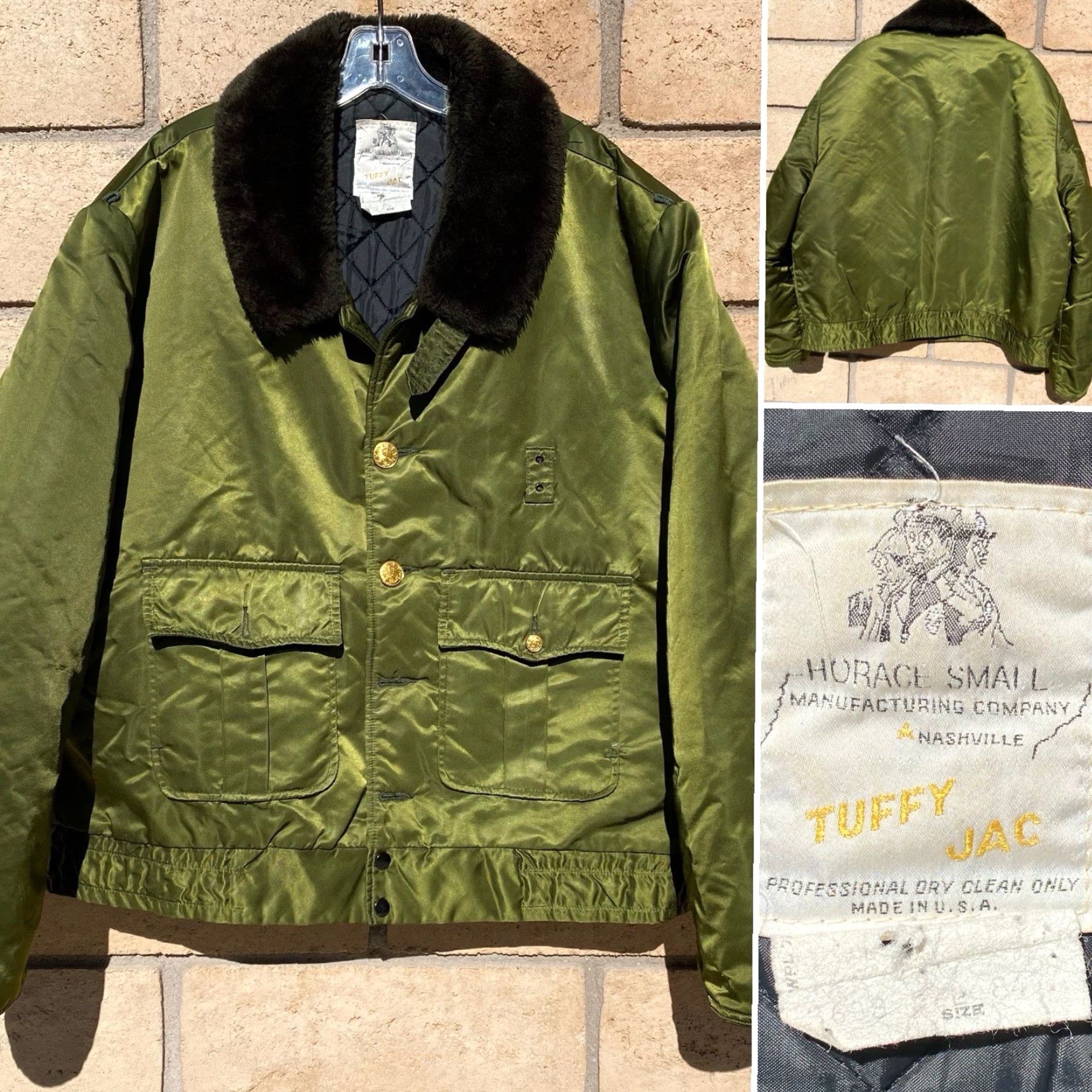 Vintage VINTAGE Horace Small Tuffy Jac Jacket Workwear Size US L / EU 52-54 / 3 - 2 Thumbnail