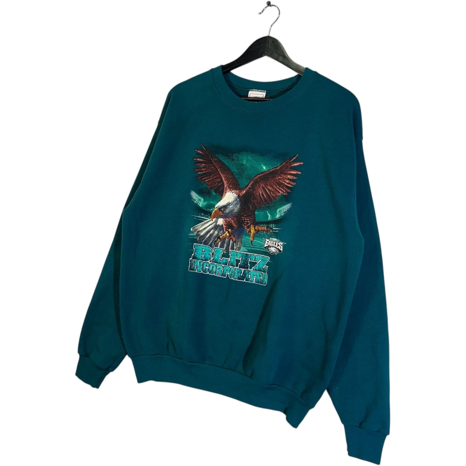 NFL Vintage Philadelphia Eagles "Blitz Incorporated" Crewneck L Size US L / EU 52-54 / 3 - 3 Thumbnail