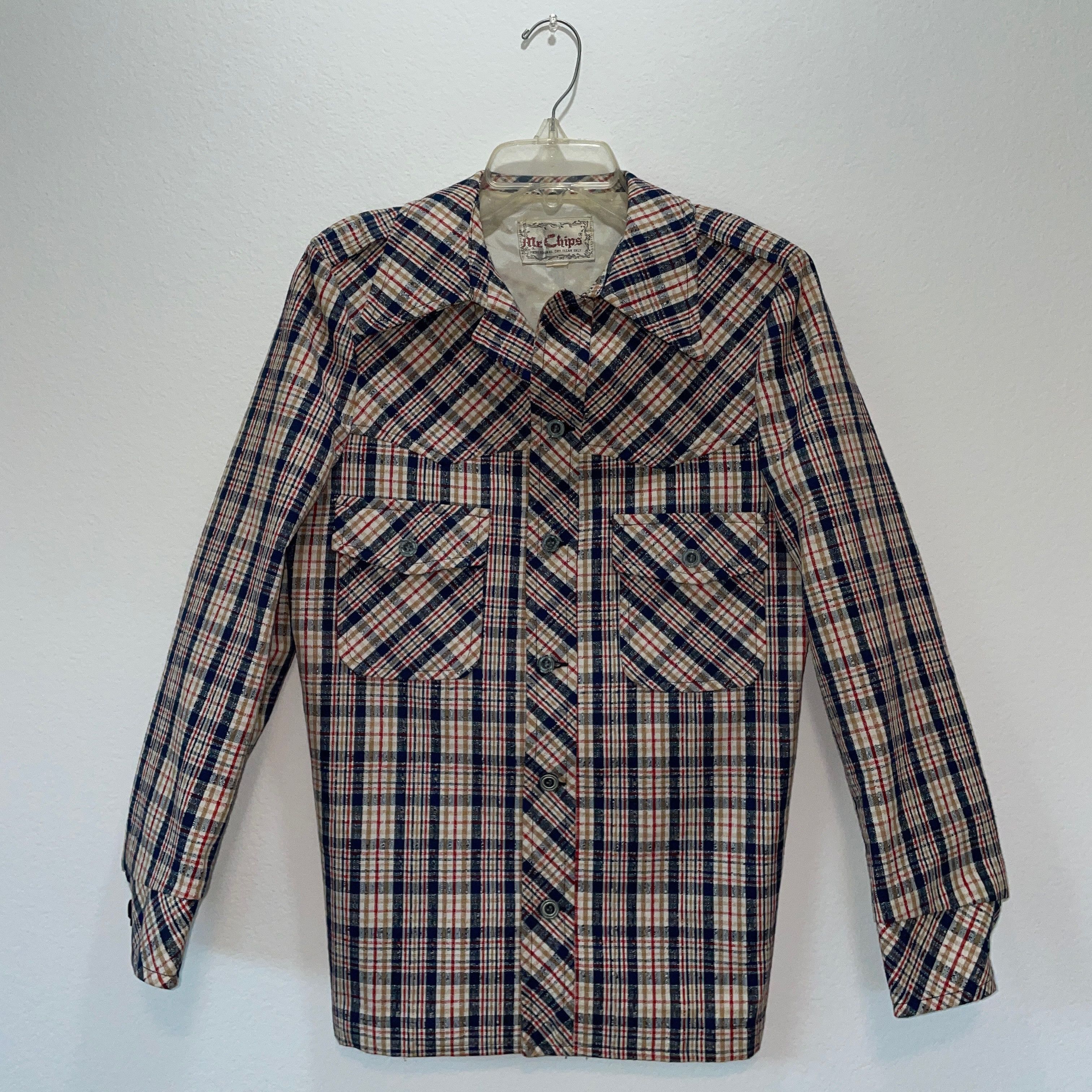 Other Mr. Chips vintage tailor made plaid wool suit jacket Size S / US 4 / IT 40 - 1 Thumbnail
