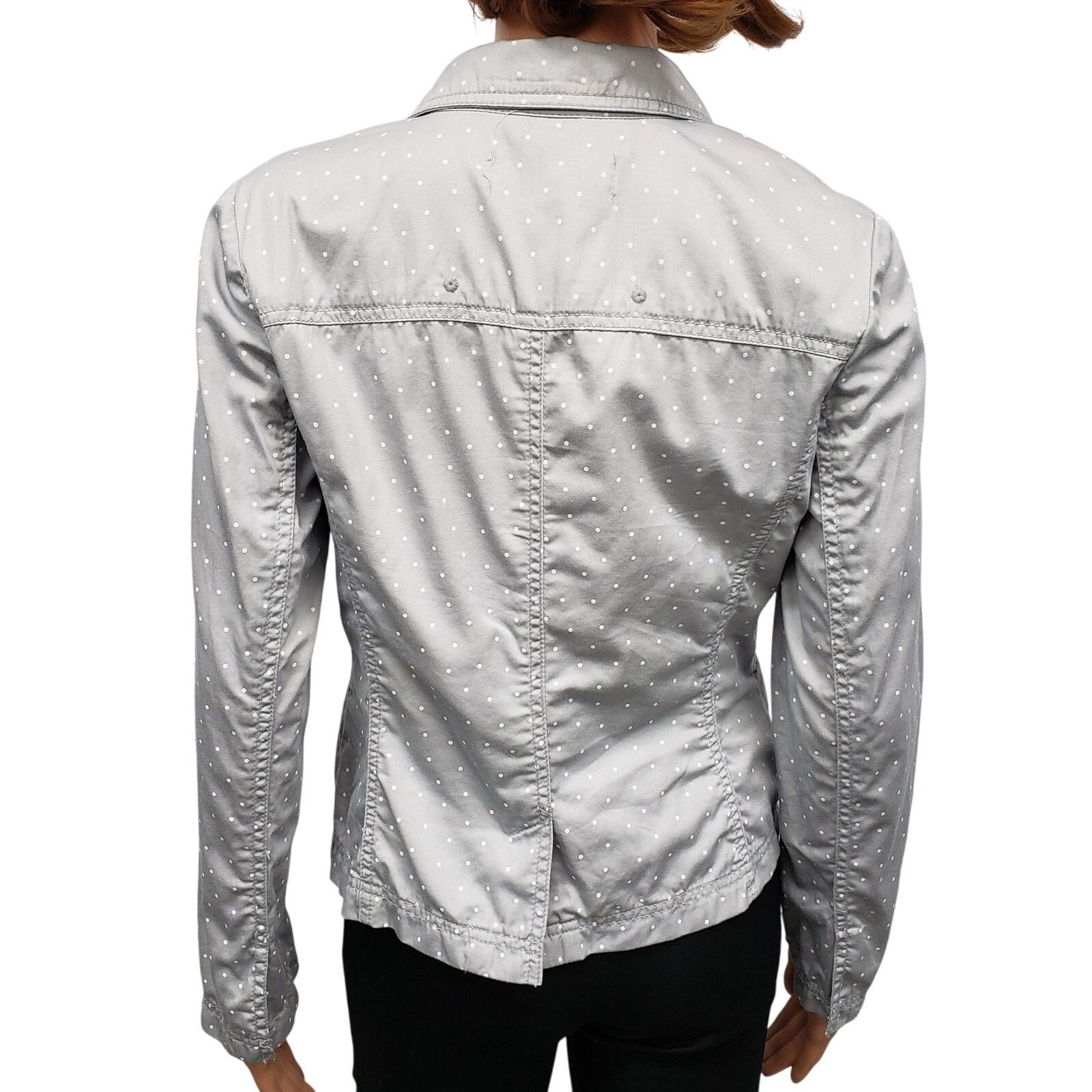 Nordstrom NWT Caslon Nordstrom Polka Dot Blazer Jacket S Cotton Size S / US 4 / IT 40 - 7 Thumbnail