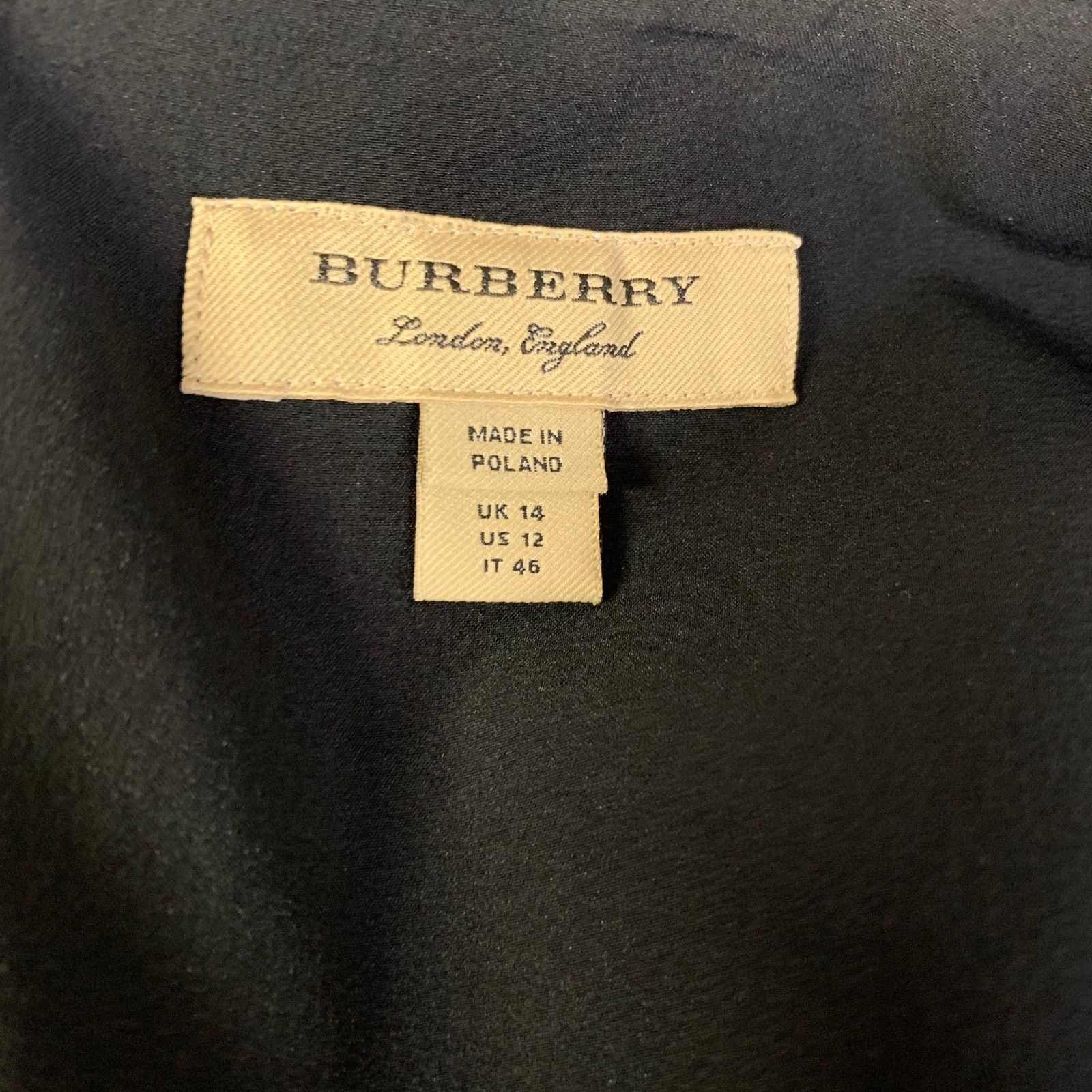 Burberry BURBERRY FW2018 Aria Size 12 Black Sleeveless Long Dress Size XL / US 12-14 / IT 48-50 - 5 Thumbnail