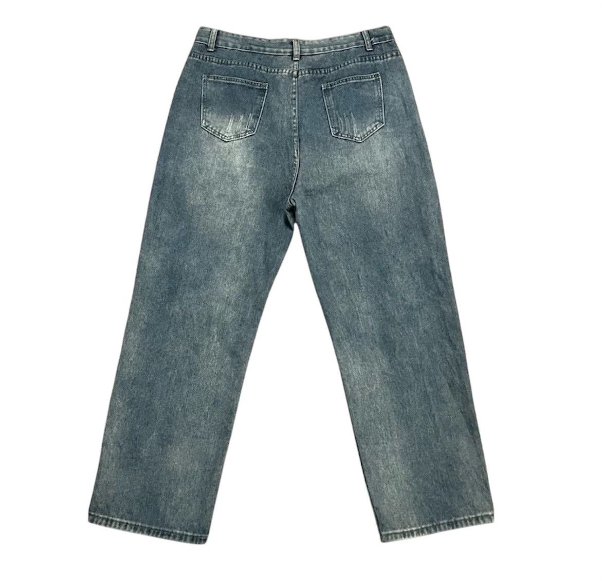 Vintage Vintage Baggy Distressed Pant Size US 36 / EU 52 - 2 Thumbnail