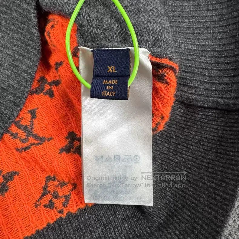 Louis Vuitton Louis Vuitton Cashmere full print print knit sweater Size US XL / EU 56 / 4 - 6 Thumbnail
