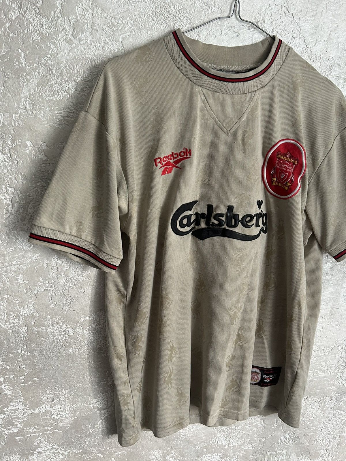 Reebok × Vintage Liverpool 1996-97 Reebok away football shirt jersey Size US M / EU 48-50 / 2 - 3 Thumbnail