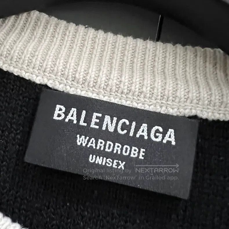 Balenciaga Balenciaga Barrage Logo Sweater - XS Size US XS / EU 42 / 0 - 4 Thumbnail