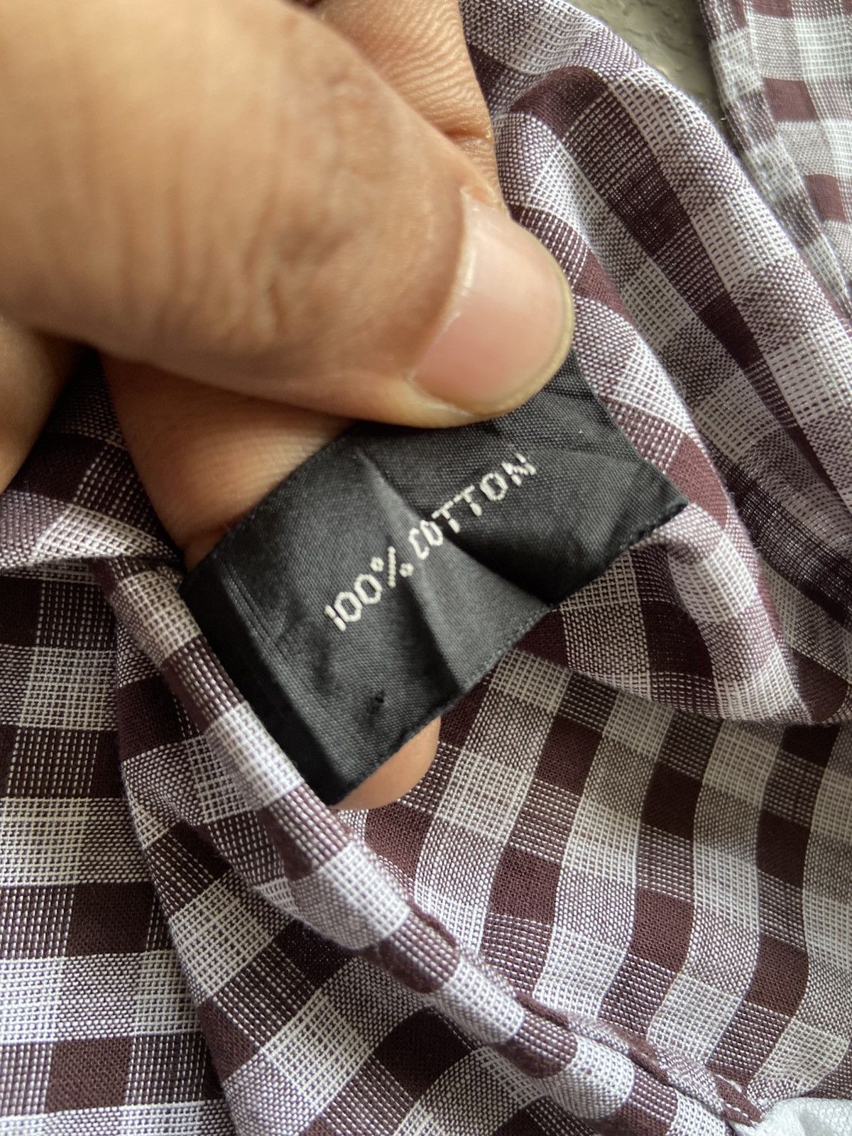 Tom Ford 2000s Tom Ford - Gingham Button Up Shirt “Retail $500+” Size US XL / EU 56 / 4 - 7 Thumbnail