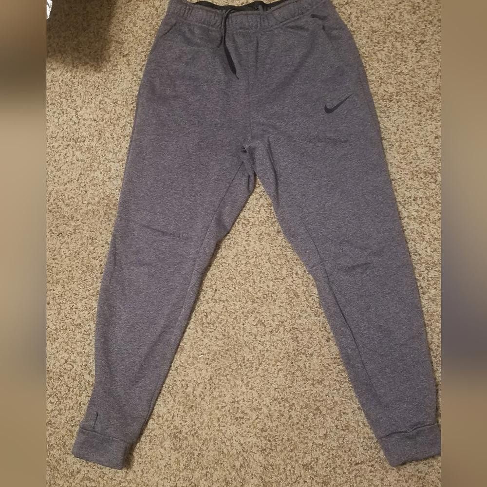 Nike Nike Gray Joggers Size Medium Size US 32 / EU 48 - 2 Thumbnail