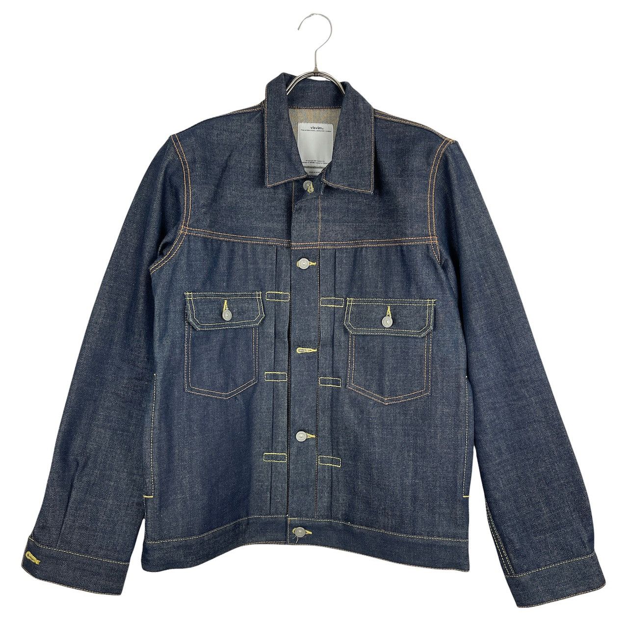 Visvim VISVIM 101 JKT UNWASHED (V.F.) 15SS denim jacket jean Size US L / EU 52-54 / 3 - 1 Thumbnail