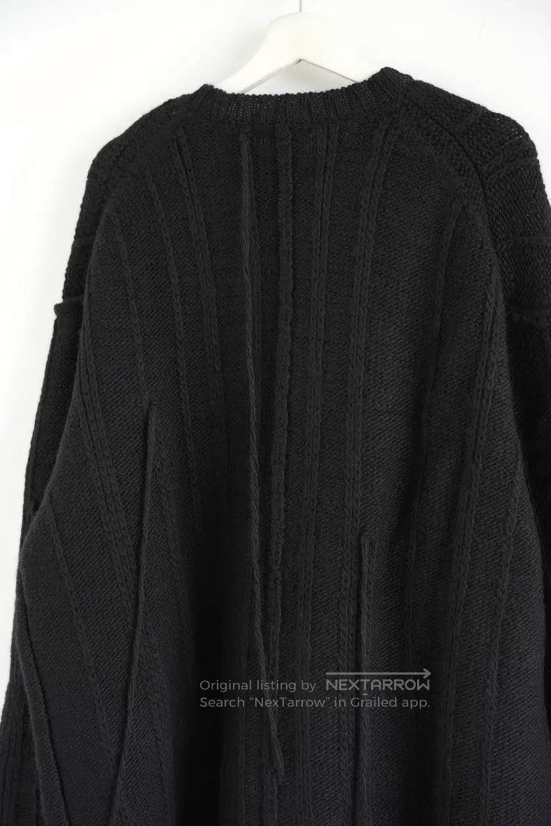 Yohji Yamamoto YOHJI YAMAMOTO Rope Knot Ribbon Thick Sweater Size US L / EU 52-54 / 3 - 5 Thumbnail