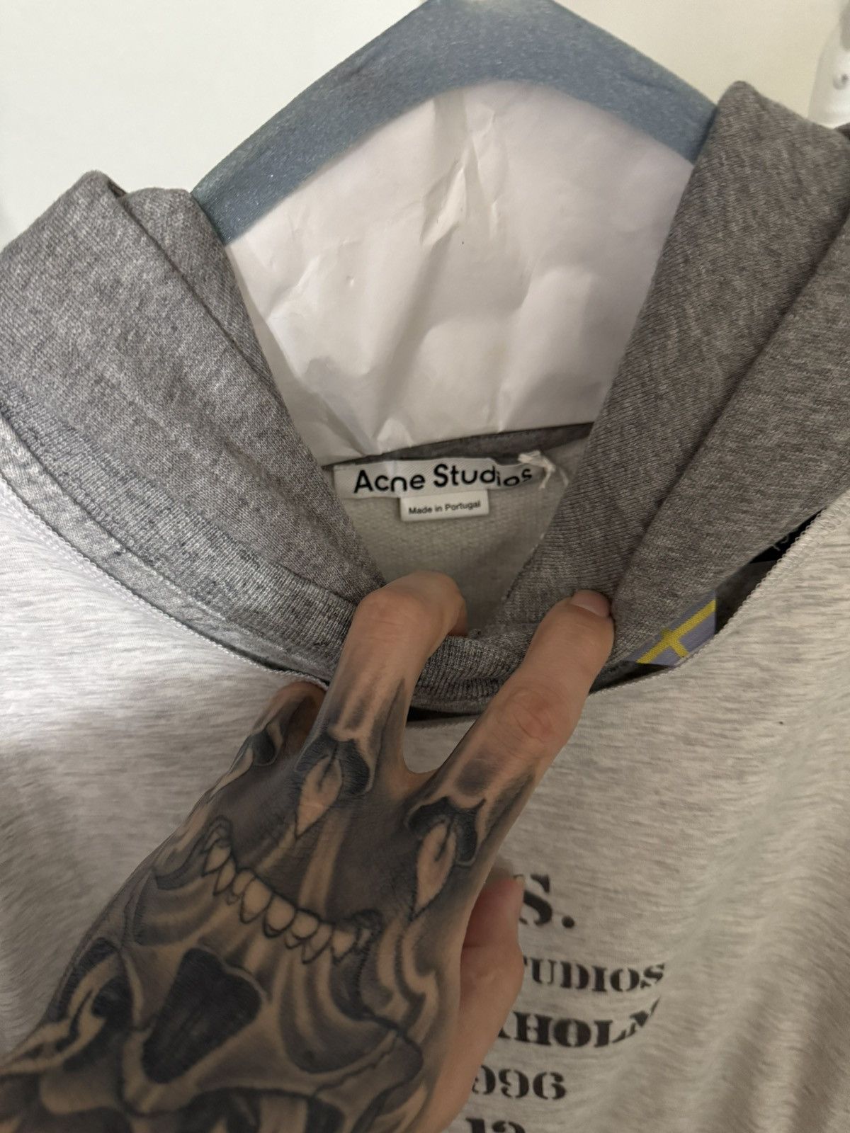 Acne Studios Acne Studios Layered Hoodie size large Size US L / EU 52-54 / 3 - 10 Thumbnail