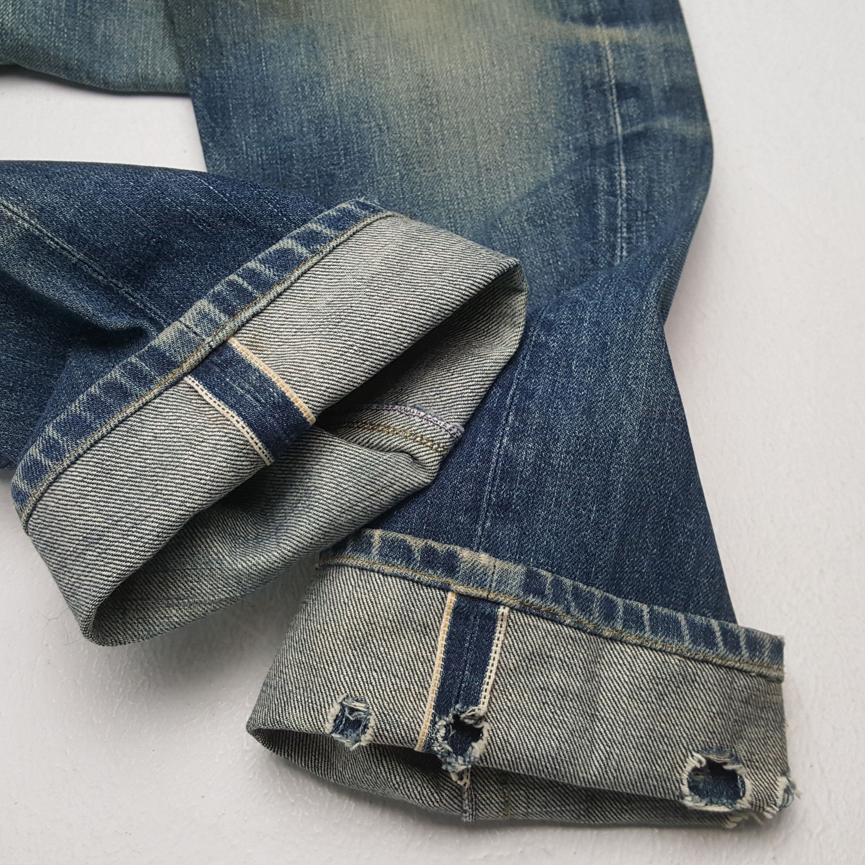 Evisu × Japanese Brand × Vintage Vintage EVIS Japanese Brand Daicock Custom Style Jeans Size US 29 - 12 Thumbnail