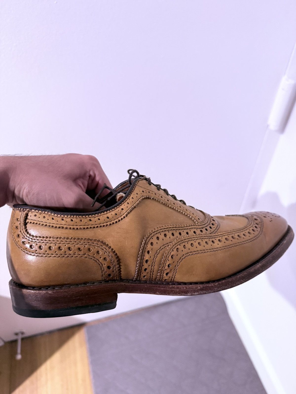 Allen Edmonds Walnut/Tan Allen Edmonds McAllister in 8EE Size US 8 / EU 41 - 6 Thumbnail