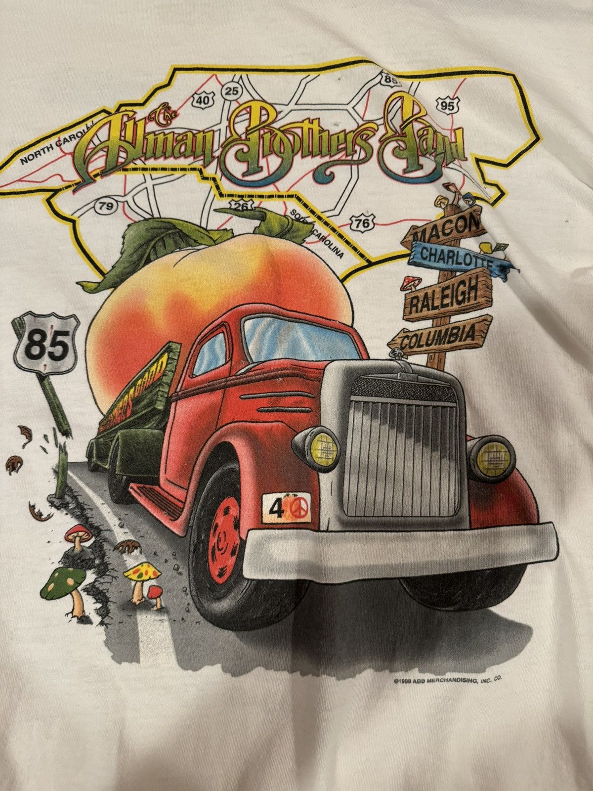 Vintage Vintage 1998 Allman Brothers Band Going To Carolina Size US XL / EU 56 / 4 - 4 Thumbnail
