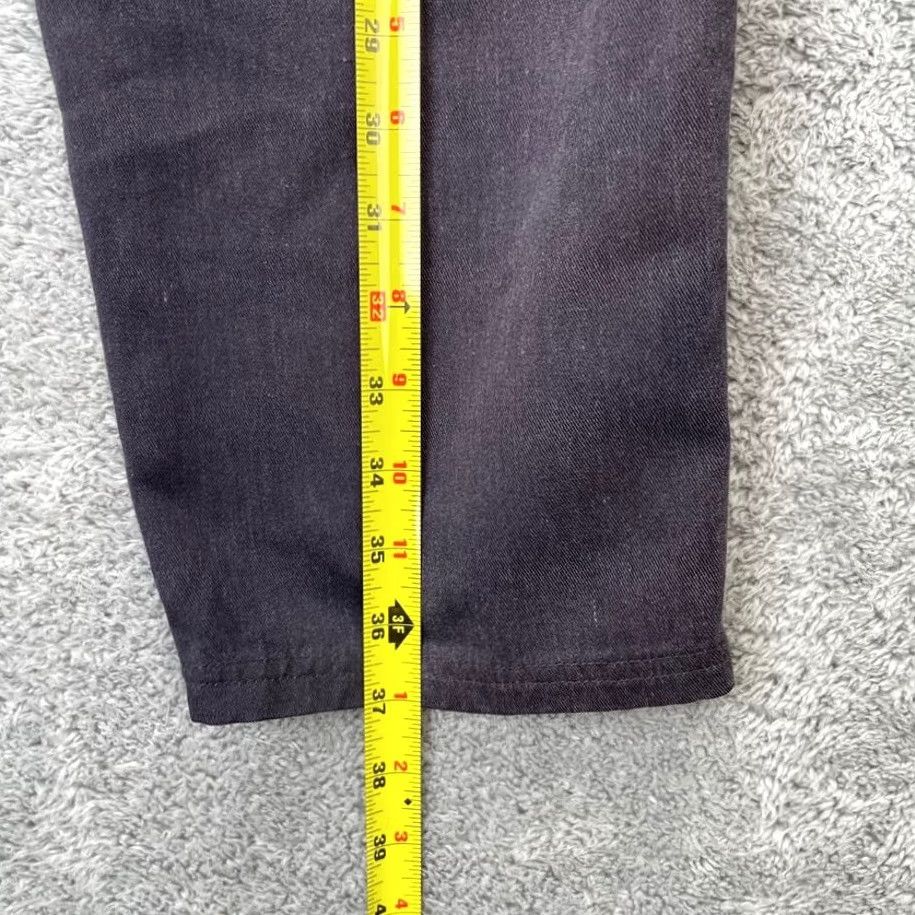 Bugle Boy VINTAGE Bugle Boy Pants Women 18 Black Pleated Straight Leg High Rise Retro 90s Workwear Size 40" / US 18 - 6 Thumbnail