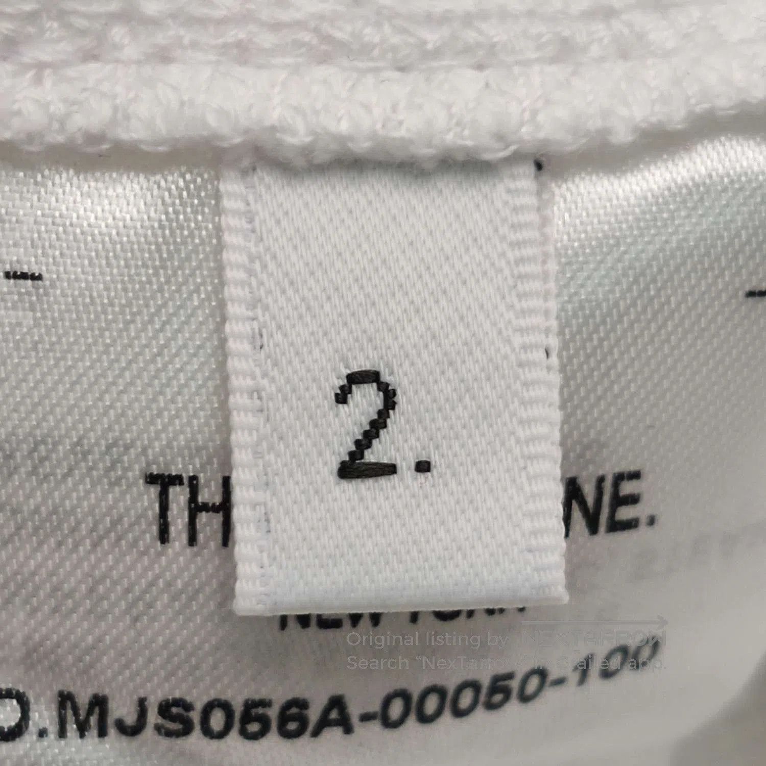 Thom Browne Thom Browne Cotton Contrast Stripe Crew Neck T-Shirt. Size US M / EU 48-50 / 2 - 7 Thumbnail