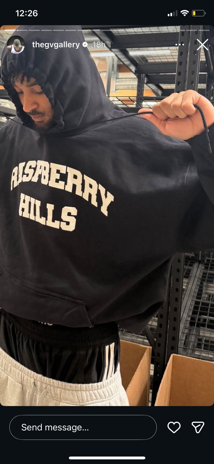 The GV Gallery Gold Vintage GV Gallery OG hoodie in black Size US L / EU 52-54 / 3 - 2 Thumbnail
