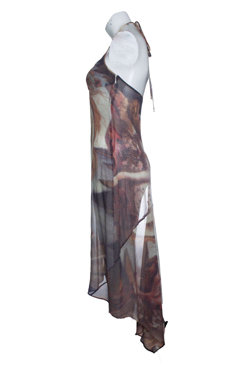 Dolce & Gabbana D&G, 1990s birth of Venus sheer silk dress Size XS / US 0-2 / IT 36-38 - 2 Thumbnail