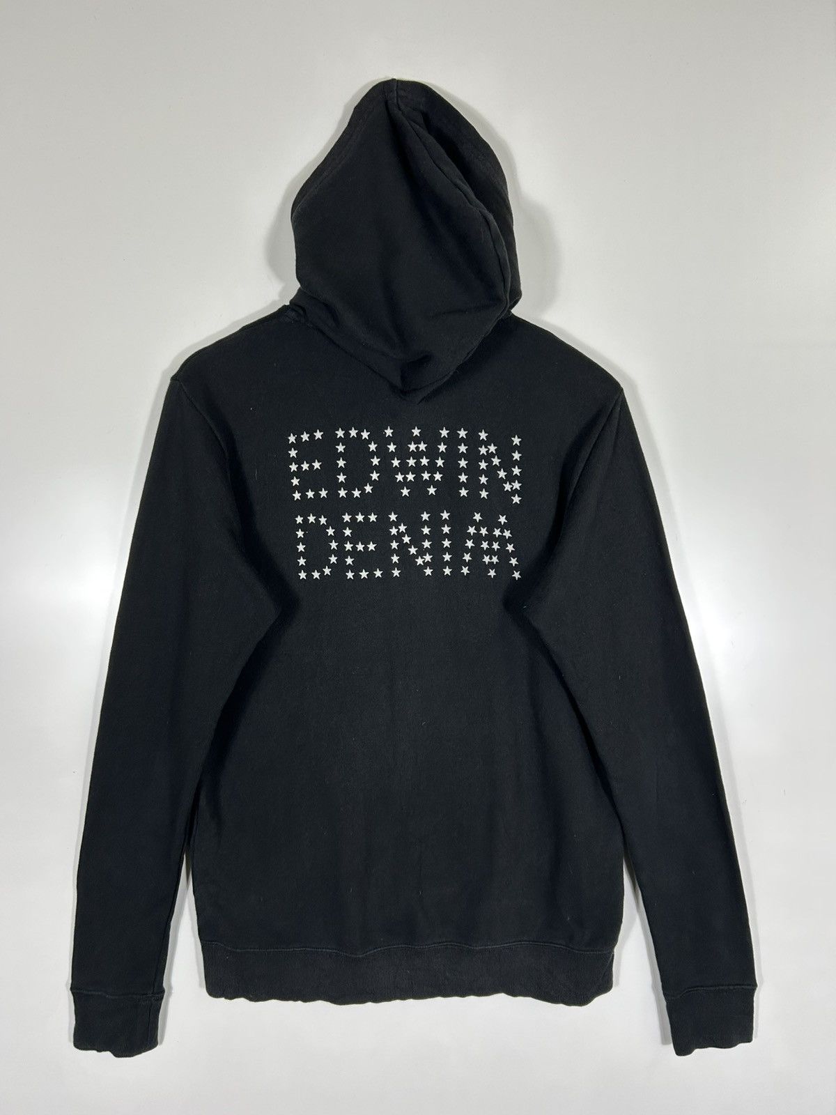 Edwin Vintage Edwin Denim Japan Hoodie Zipper Sweater Size US M / EU 48-50 / 2 - 11 Thumbnail
