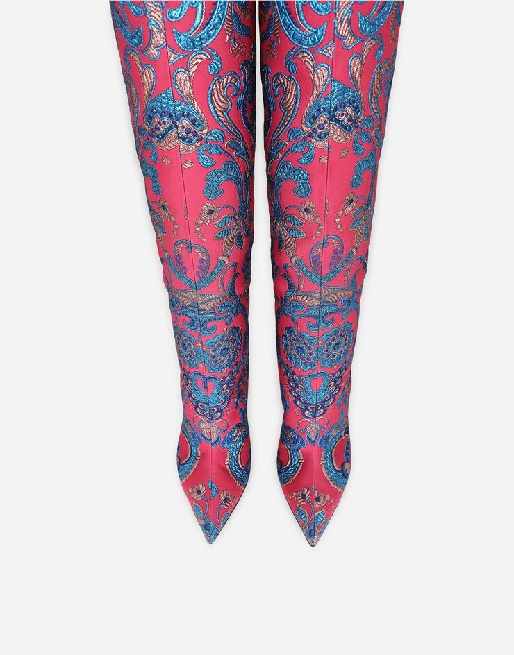 Dolce & Gabbana o1y0925 Spike Heel Boots in Multicolor Size US 5 / IT 35 - 4 Thumbnail