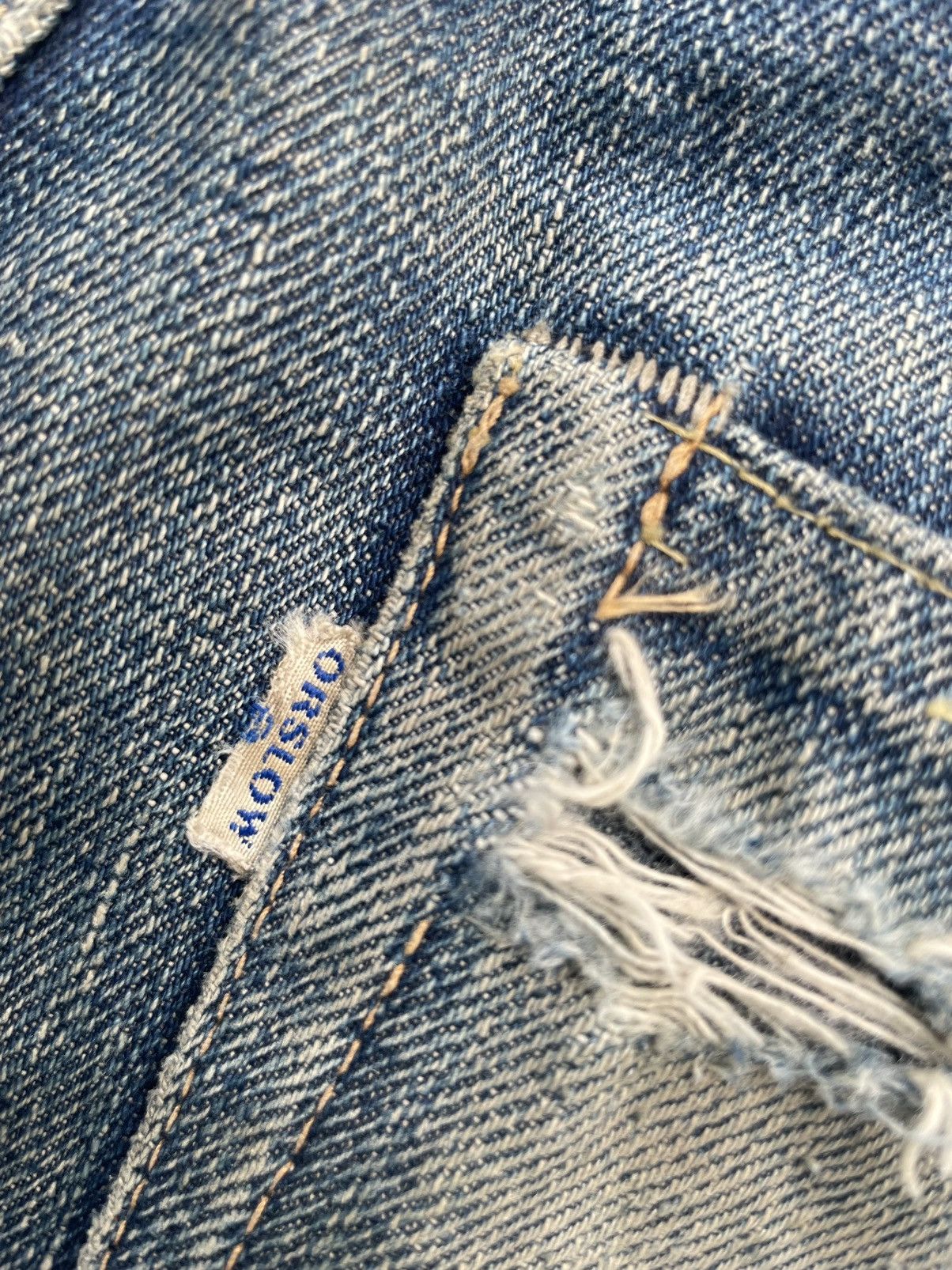 Orslow Vintage Orslow Selvedge Distresed Denim Size US 30 / EU 46 - 17 Thumbnail