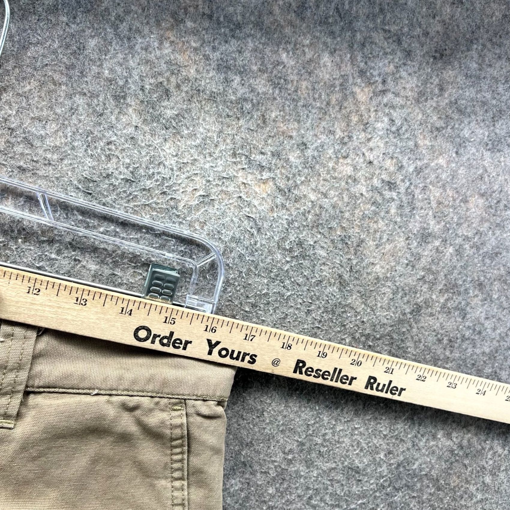 Vintage Columbia Pants Mens 32x34 Beige Cotton Blend Chino Regular Straight Pockets Vintage: No Size US 32 / EU 48 - 3 Thumbnail