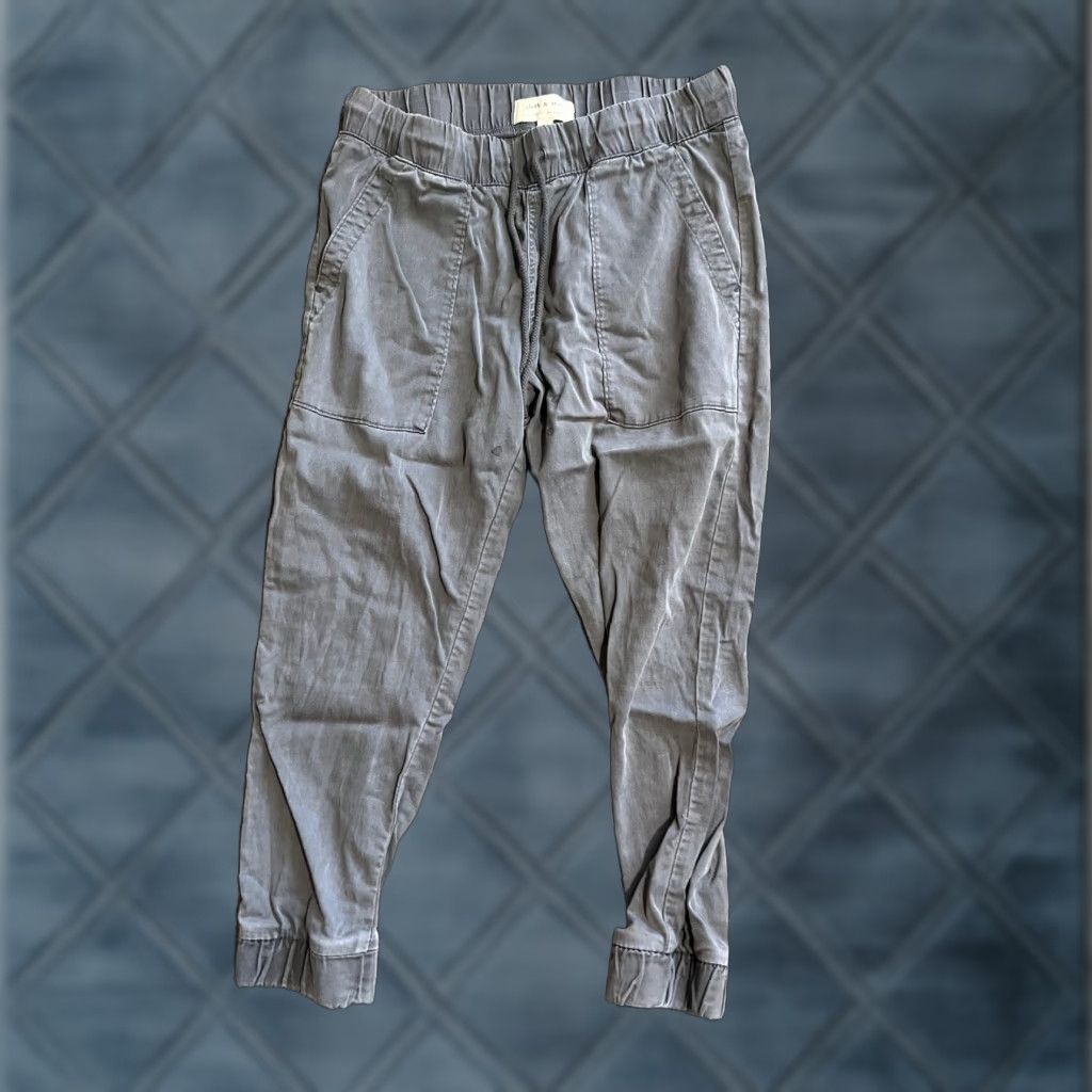 CLOT Cloth & Stone Jogger Pants Medium Gray Tencel Lyocell Drawstring Cuffs Womens Size 32" / US 10 / IT 46 - 1 Thumbnail