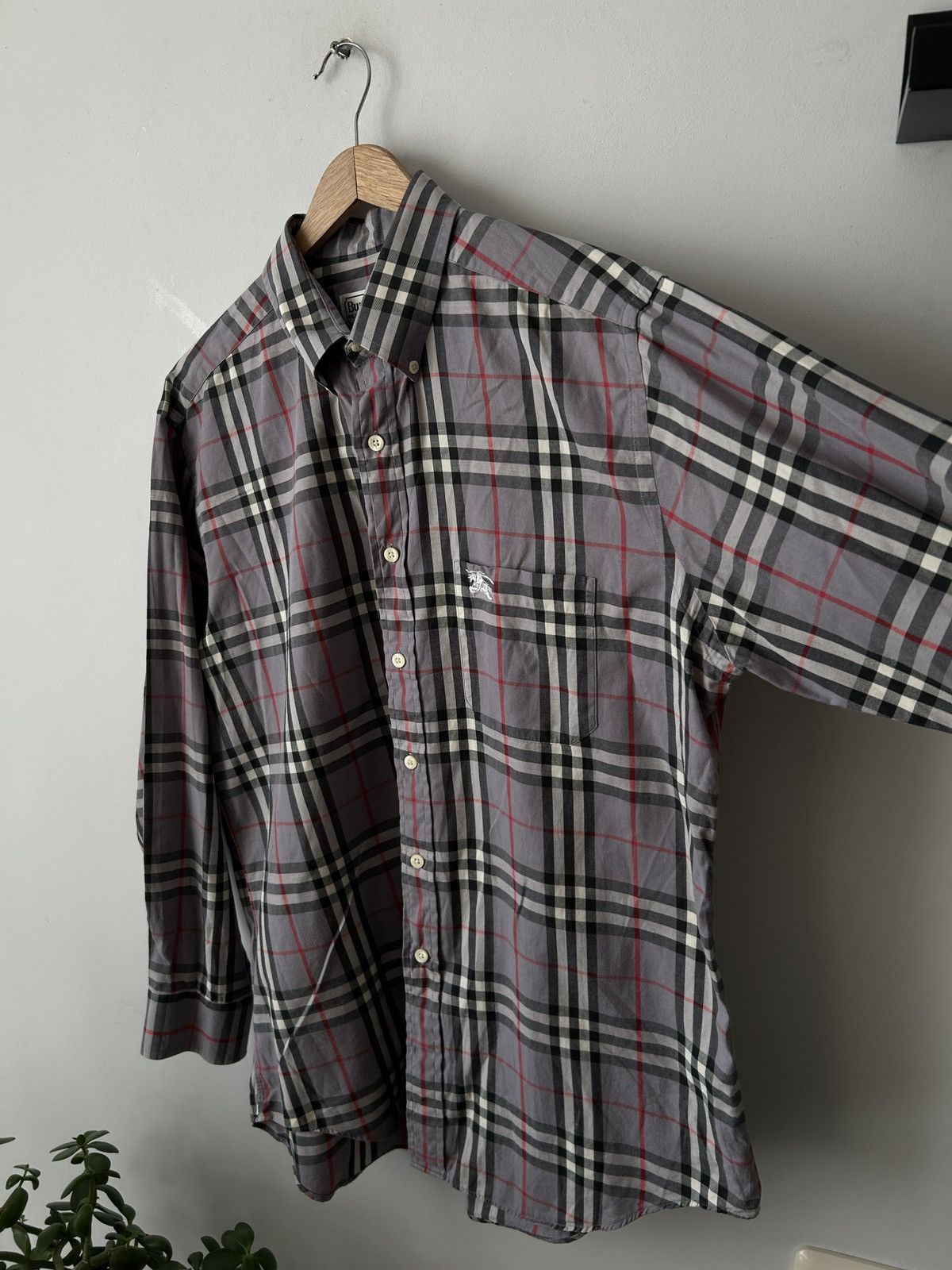 Burberry BURBERRY Nova check shirt grey Size US L / EU 52-54 / 3 - 6 Thumbnail