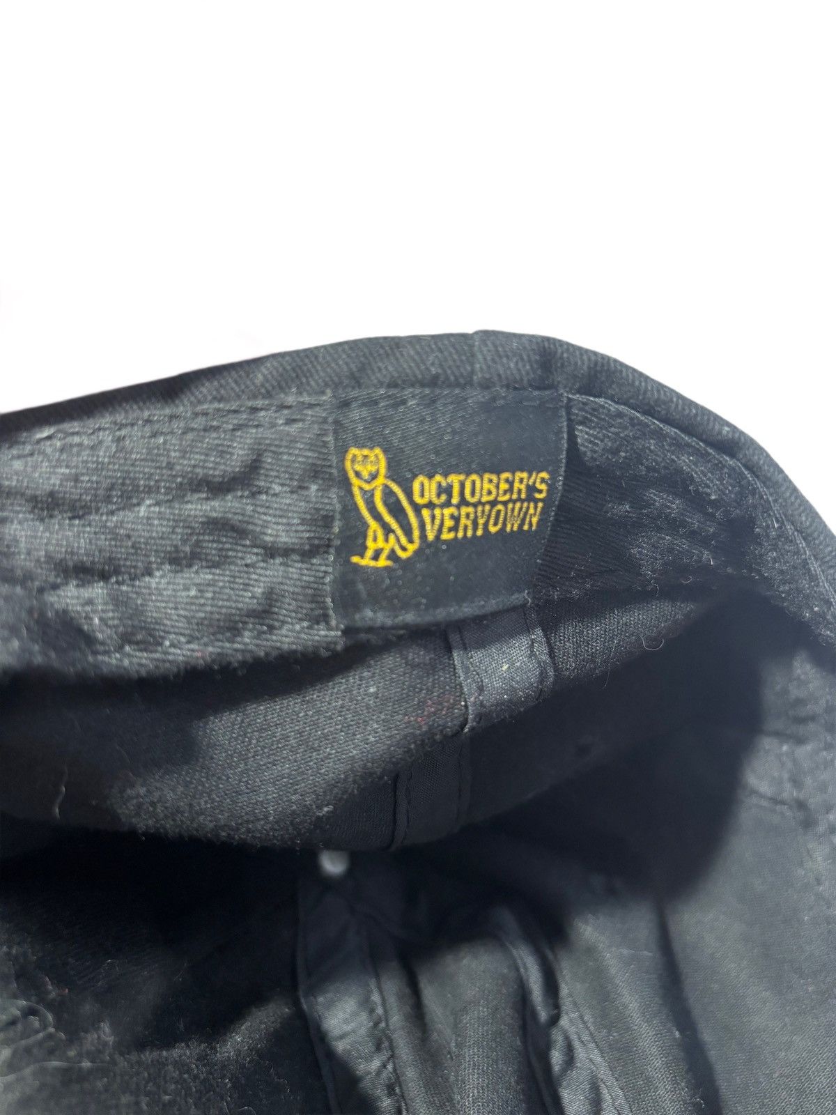 October's Very Own OVO Black on Black Cap Rare Size ONE SIZE - 3 Thumbnail