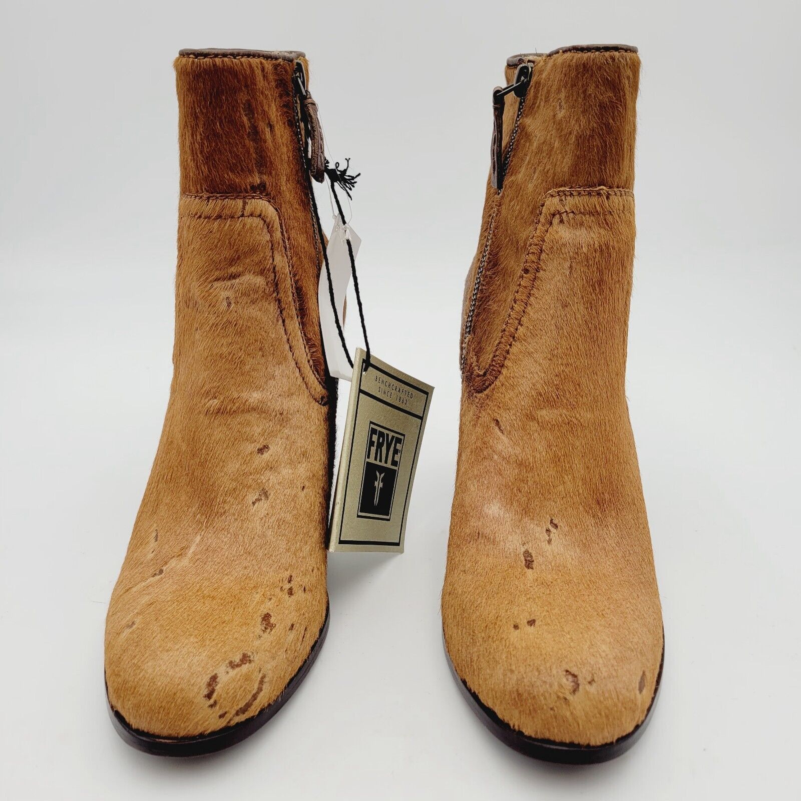 Frye FRYE Women's Parker Short Boots Cognac Size 9.5 Medium (M) Size US 9.5 / IT 39.5 - 12 Thumbnail