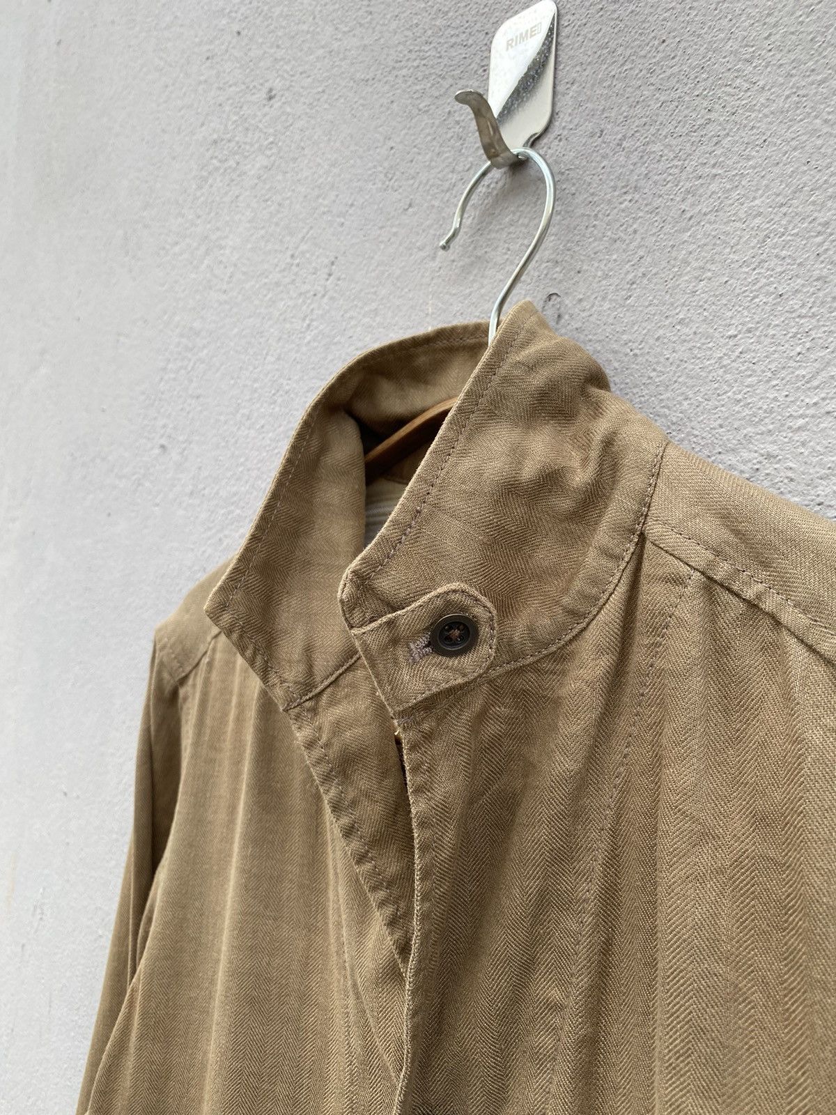 Japanese Brand × Takeo Kikuchi × Vintage 🔥RARE🔥 Vtg Japanese Designer Takeo Kikuchi Herringbone Shirt Size US M / EU 48-50 / 2 - 13 Thumbnail