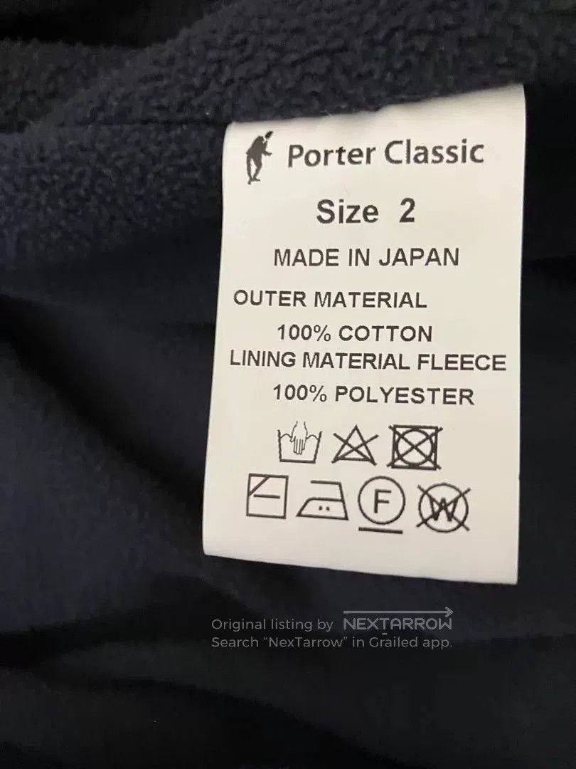 Porter Classic indigo kasuri coat by porter classic. Size US M / EU 48-50 / 2 - 8 Thumbnail