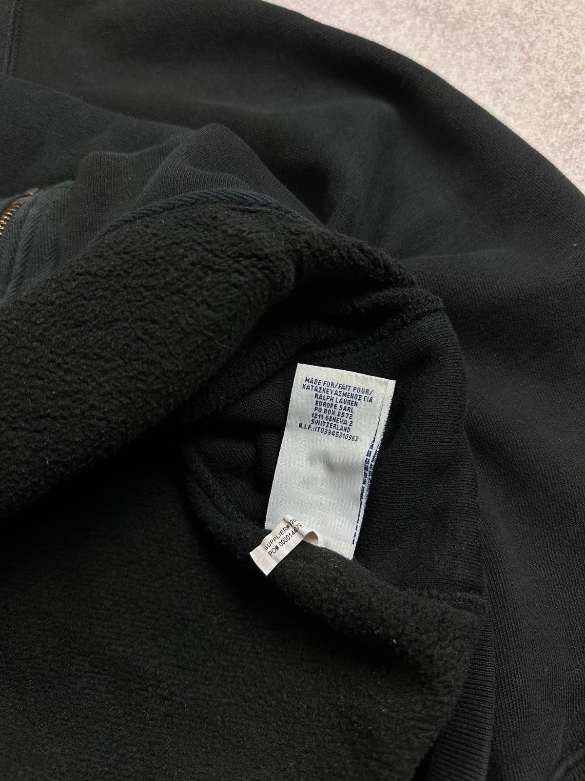 Polo Ralph Lauren Vintage Polo Ralph Lauren Heavy Cotton Zip Hoodie XL Size US XL / EU 56 / 4 - 7 Thumbnail