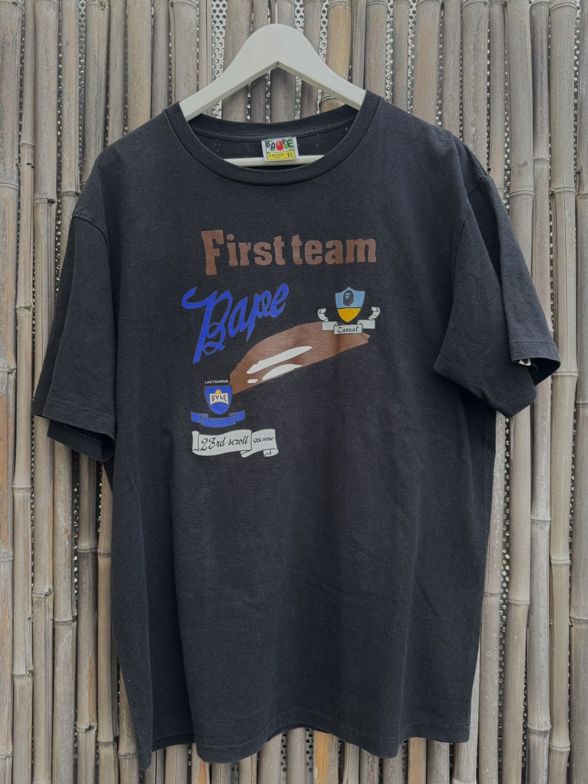 Bape Bape Authentic First Team T-Shirt Size US XL / EU 56 / 4 - 3 Thumbnail