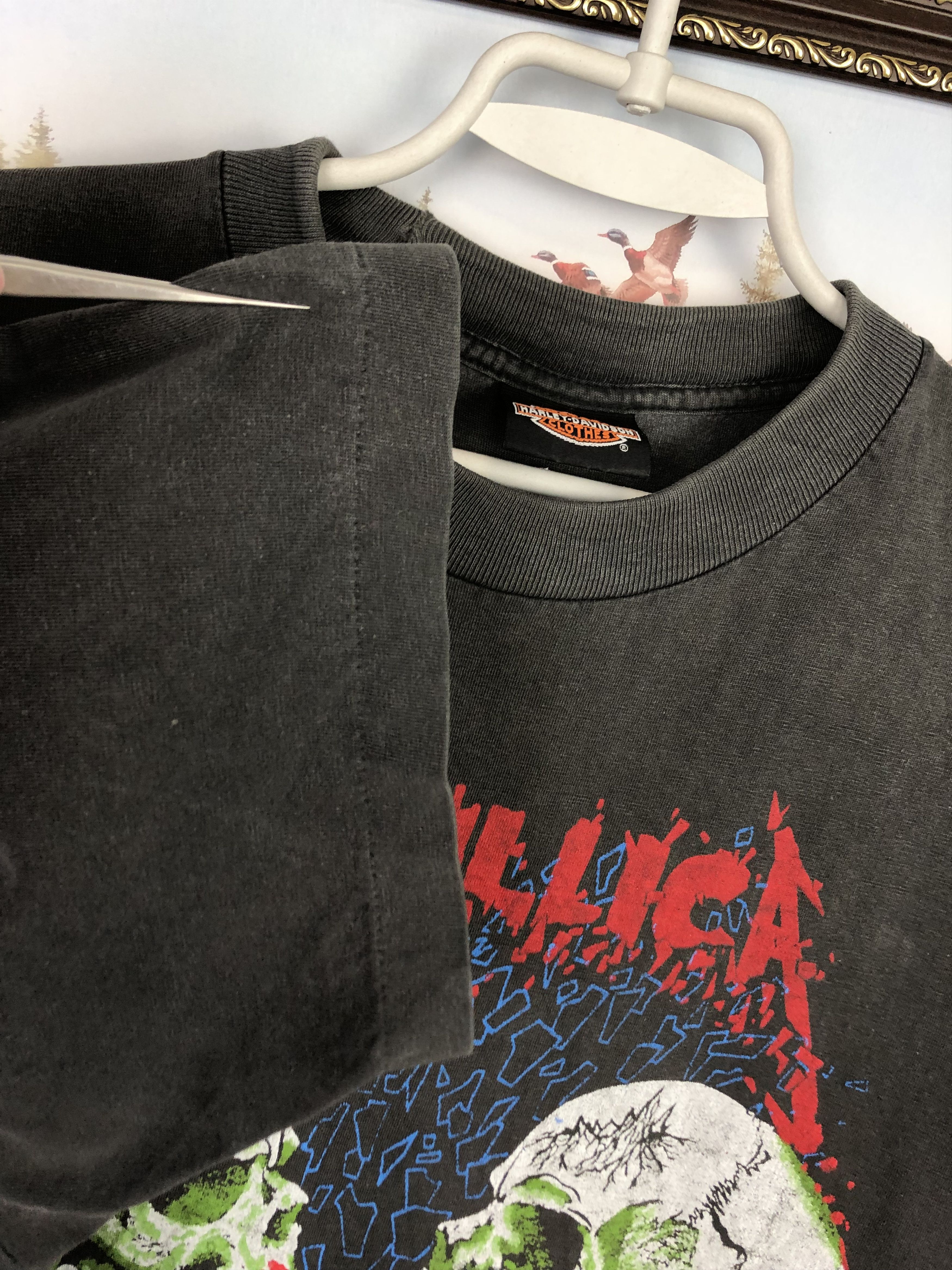 Metallica × Vintage Vintage 90's Metallica And Justice For All Band Tee Shirt Size US M / EU 48-50 / 2 - 5 Thumbnail