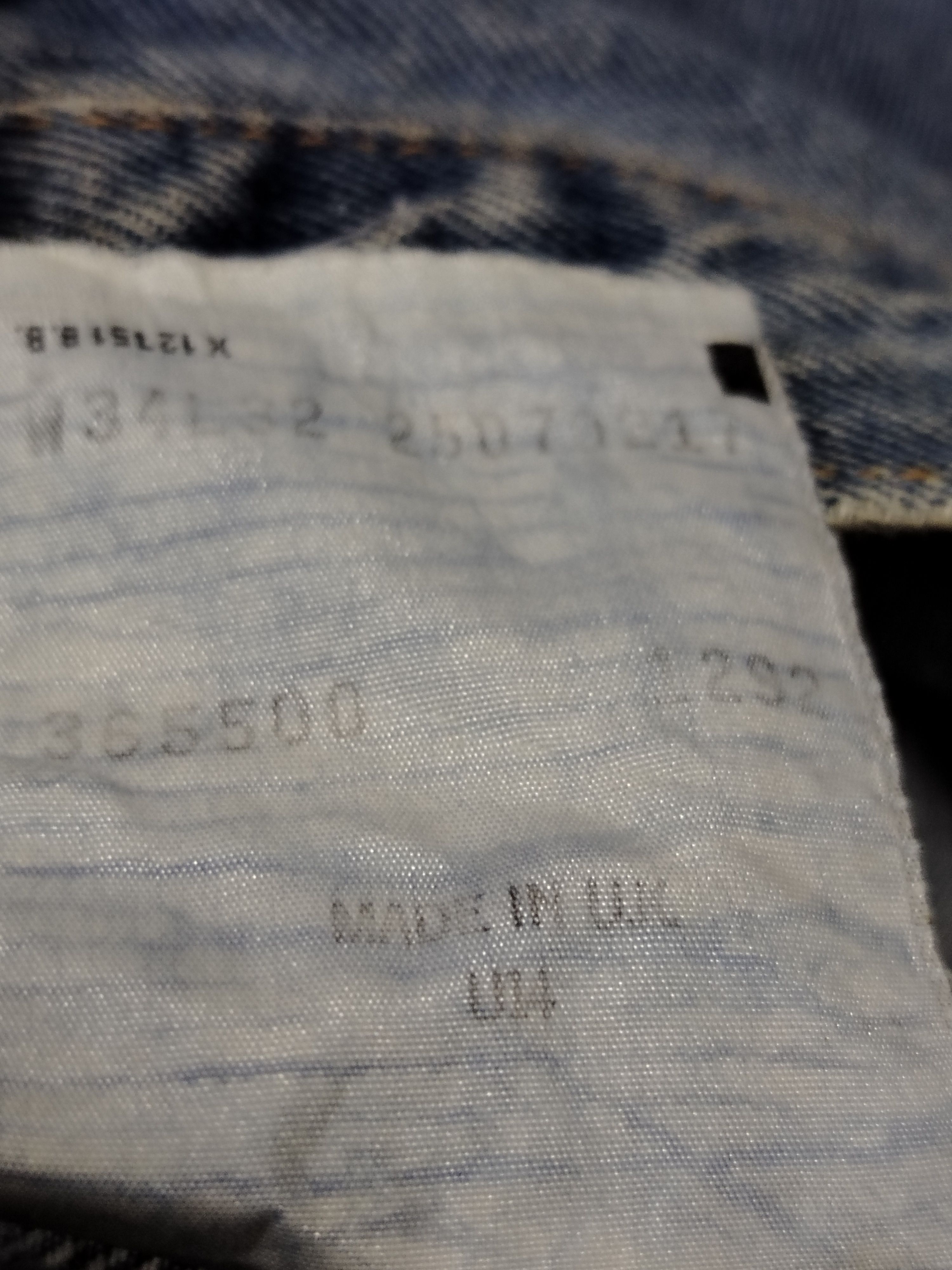 Levi's Levis 501 vintage 90s Size US 34 / EU 50 - 8 Thumbnail