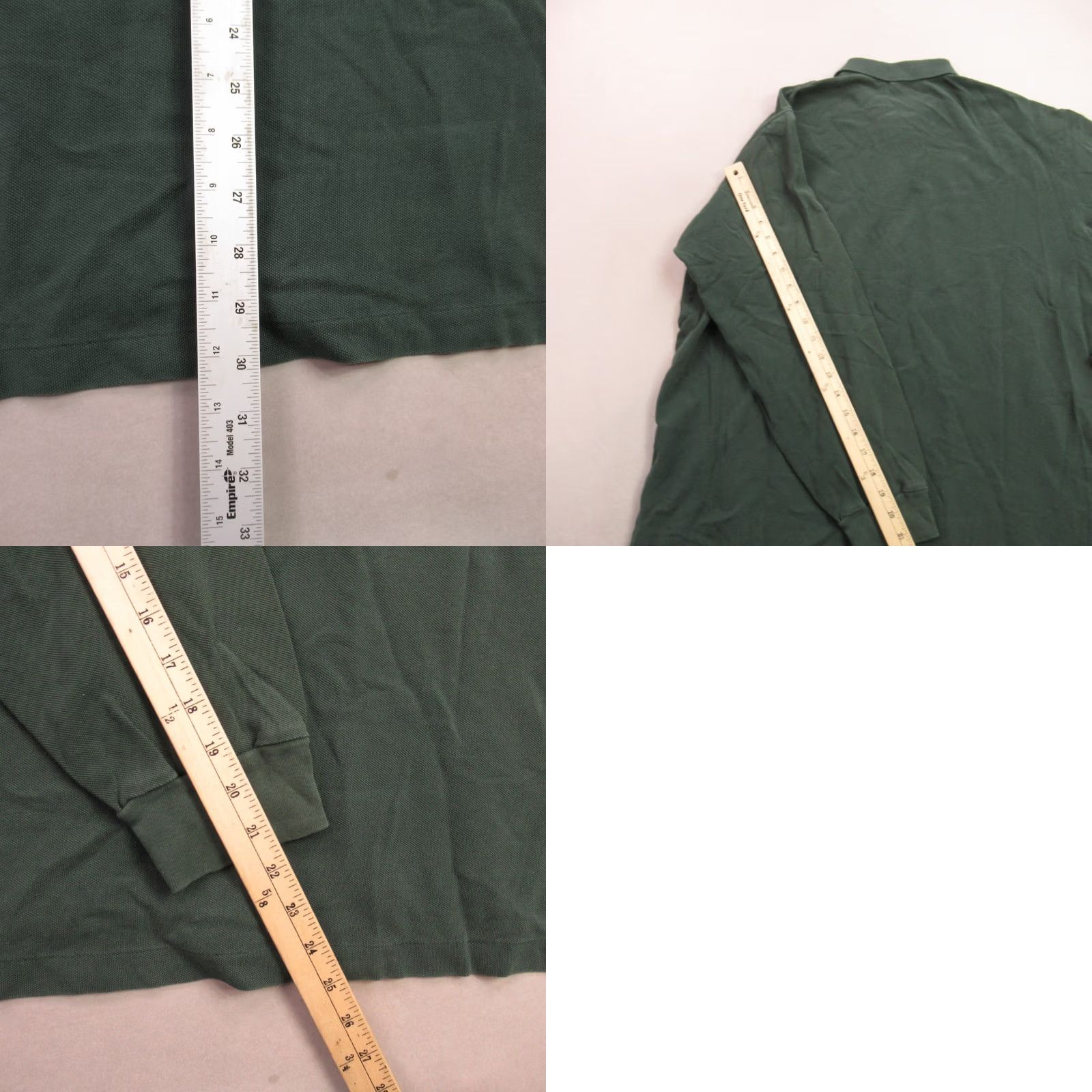 Polo Ralph Lauren Polo Ralph Lauren Shirt Mens XL Collar Pullover Long Sleeve Green Casual Beige 100% Cotton Regular Knit Logo Embroidered Vintage No N/A Size US XL / EU 56 / 4 - 8 Thumbnail