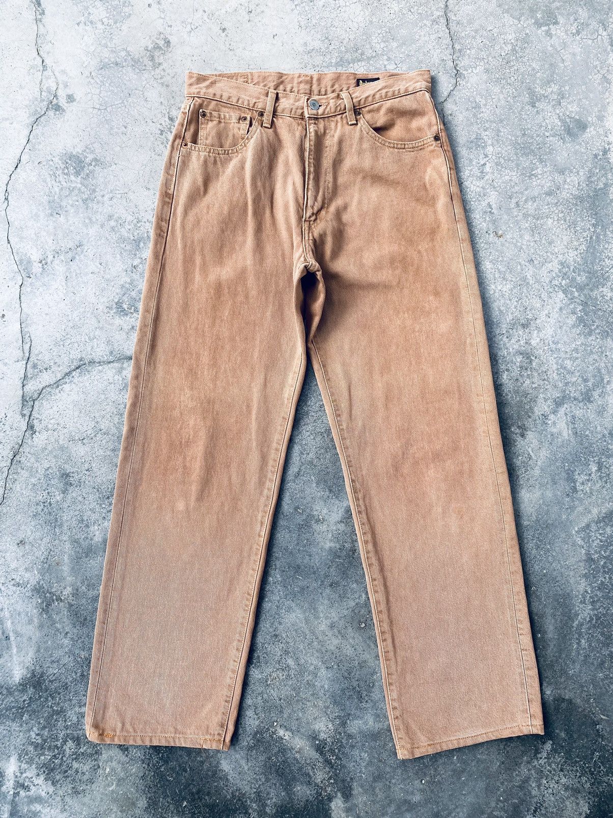 Vintage Vintage Bobson Brown Distressed Pants Size US 30 / EU 46 - 1 Thumbnail
