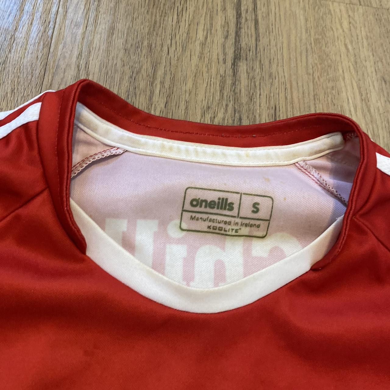 O'Neills Red and white GAA jersey #gaa Size US S / EU 44-46 / 1 - 4 Thumbnail