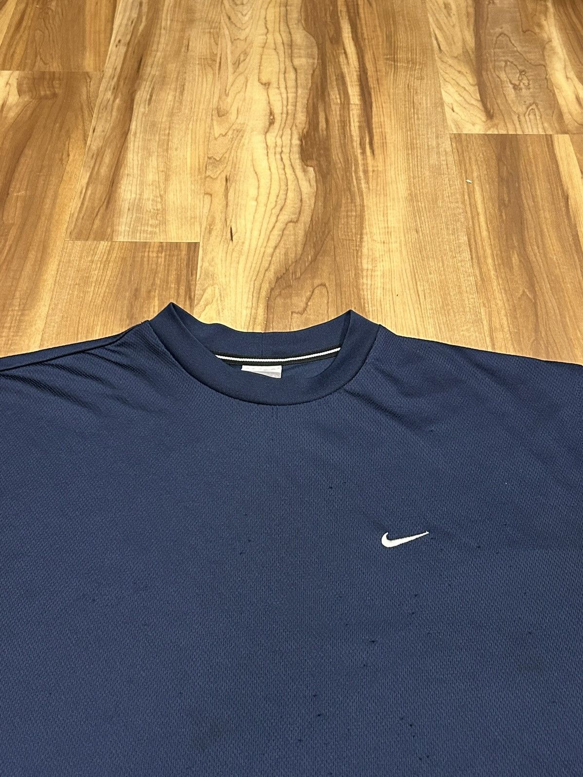 Nike Y2K Nike Navy Blue Fri Fit Tee Size US L / EU 52-54 / 3 - 2 Thumbnail