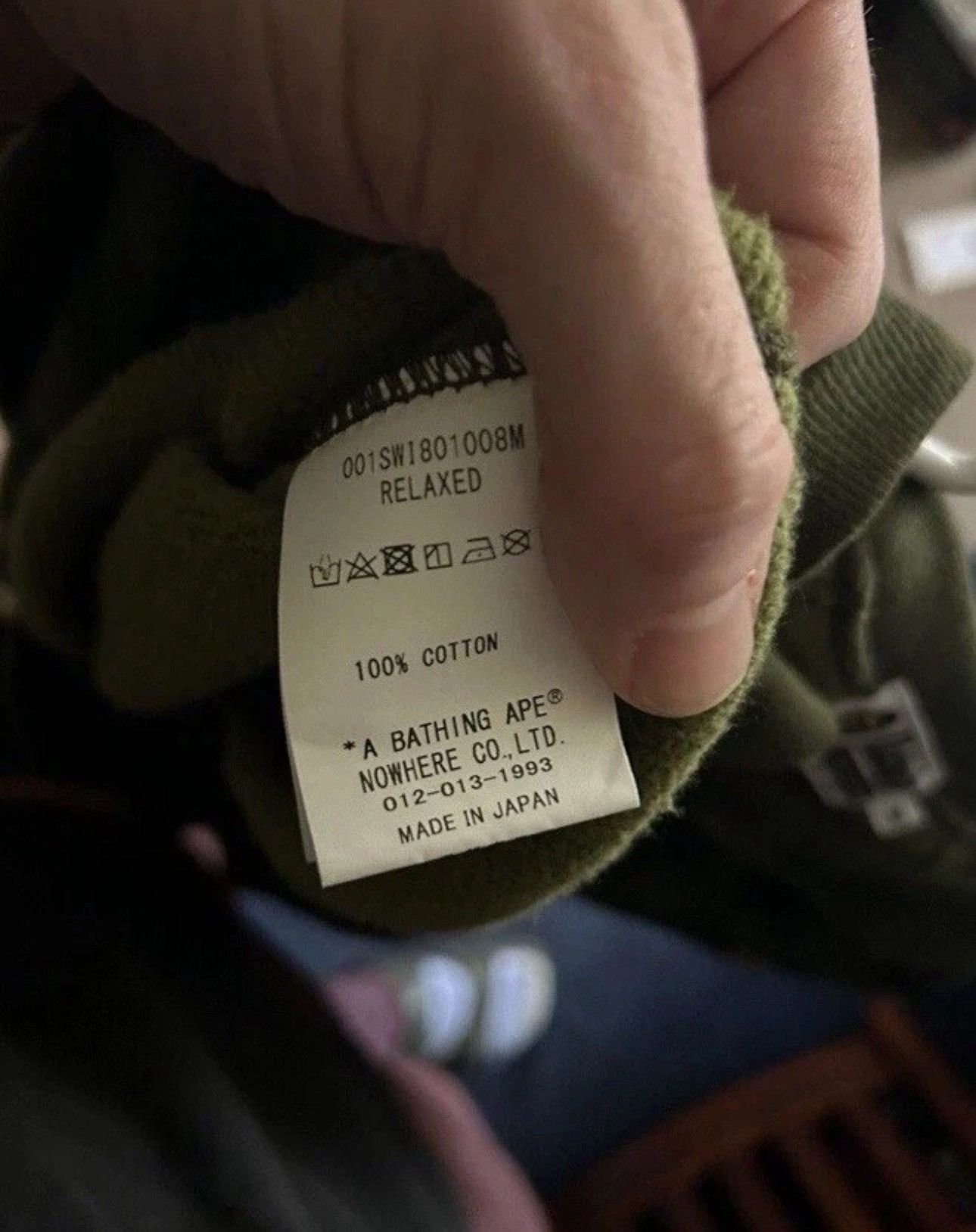 Bape × Swarovski Bape Swavorski Green camo sweatshirt/crewneck Size US M / EU 48-50 / 2 - 2 Thumbnail