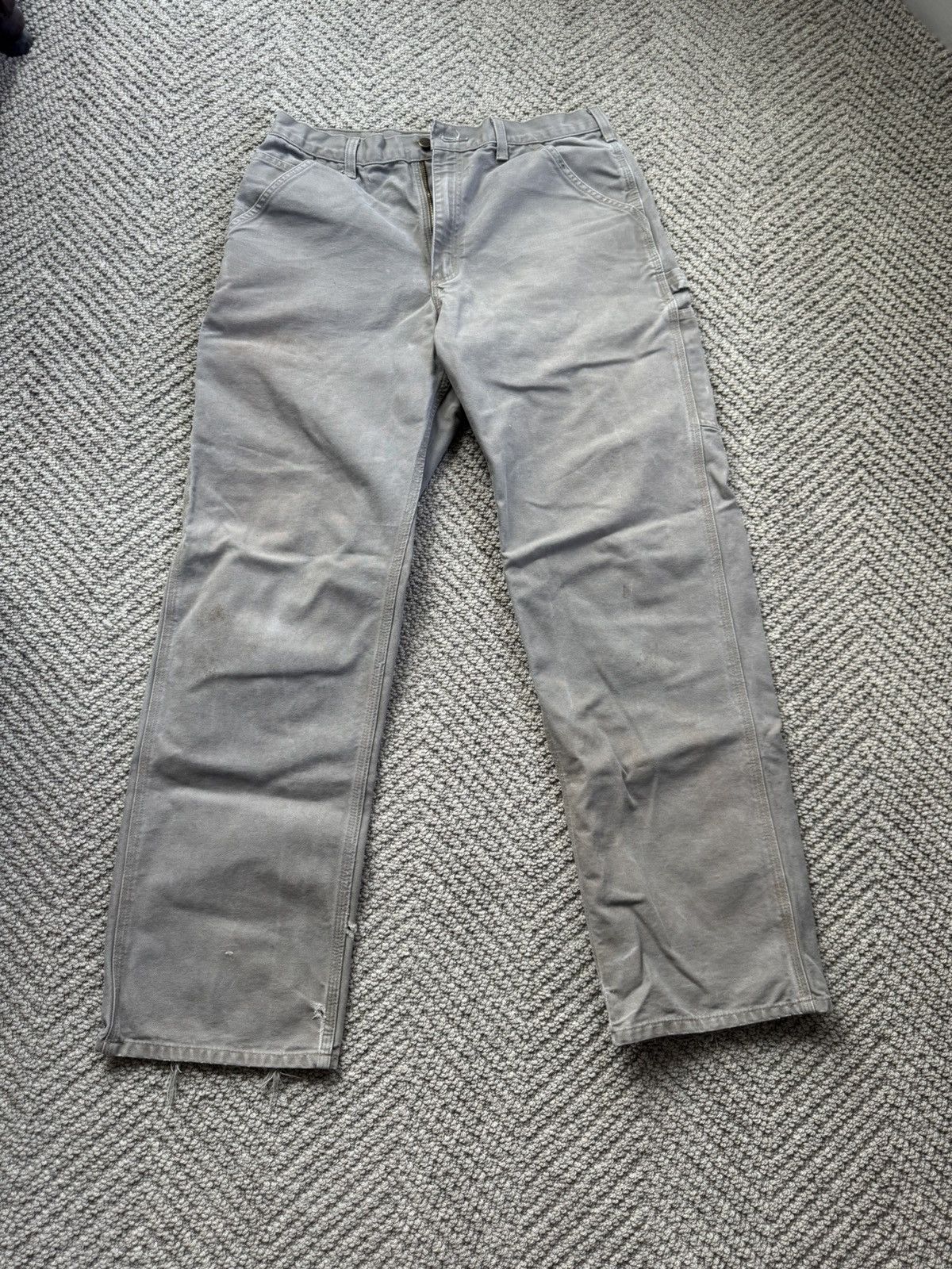 Carhartt Vintage Beige Carhartt Pants Size US 33 - 1 Thumbnail