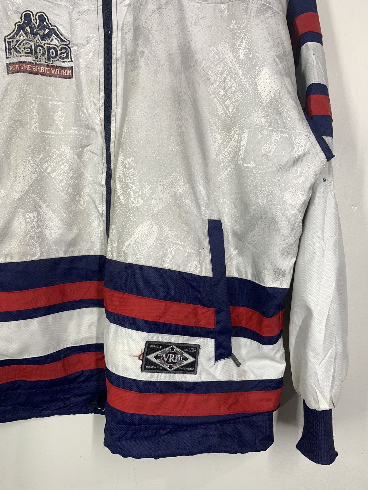 Japanese Brand × Vintage Vintage Kappa Full Zip Jacket Size US L / EU 52-54 / 3 - 4 Thumbnail